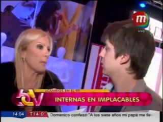 Pronto.com.ar Rocasalvo y las internas de Implacables