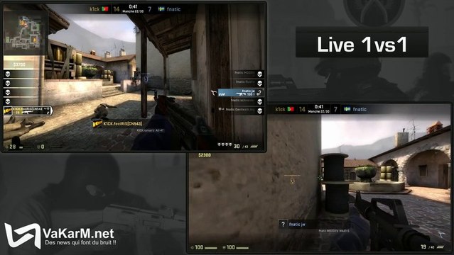 k1ck eSport vs fnatic - MSI Beat It!