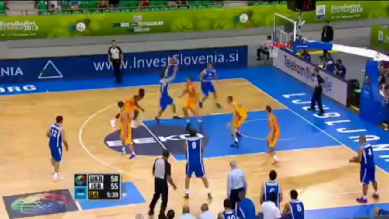 Highlights Ukraine-Israel EuroBasket 2013