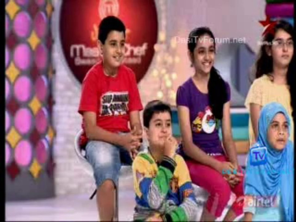 Junior Masterchef (Swaad Ke Ustaad) 8th September 2013 Video p1