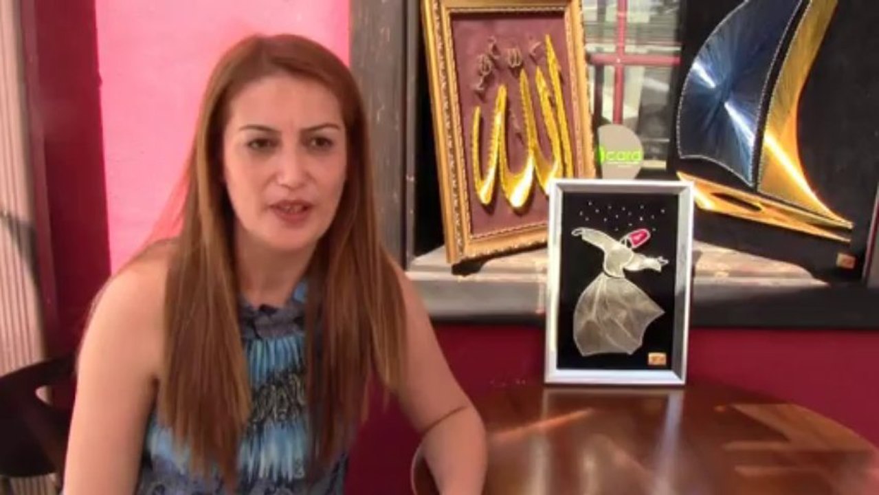 Filografi sanatçısı Yıldız