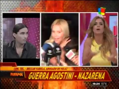 Pronto.com.ar Aclaración del abogado de Nazarena Vélez