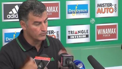 ASSE - Galtier : "Des joueurs revanchards"