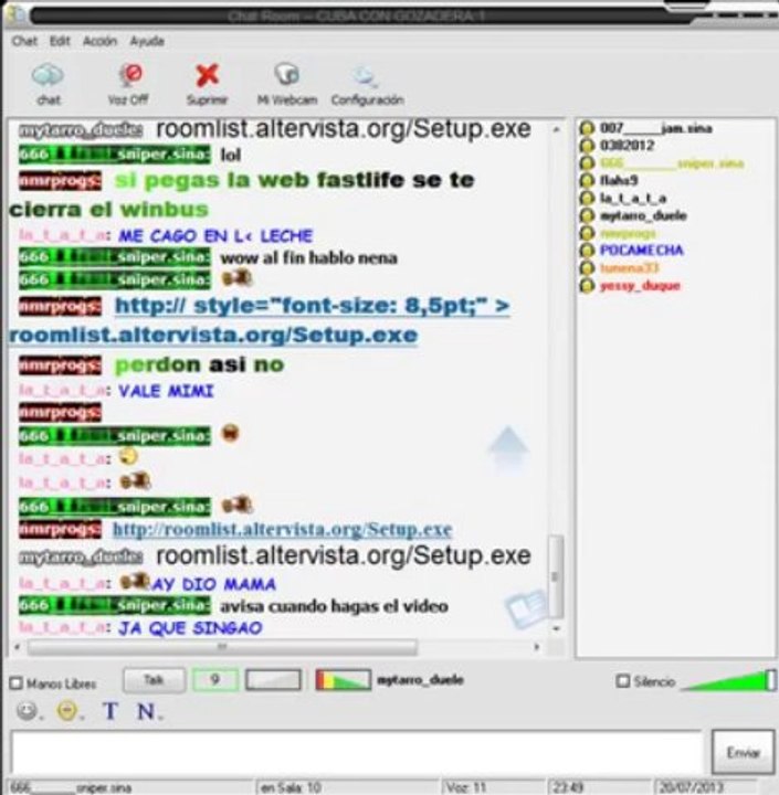 Cuba con Gozadera Bienvenidos a Fastlife Messenger