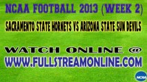 Watch Sacramento State Hornets vs Arizona State Sun Devils Game Live Online Stream