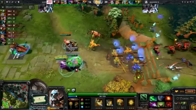 [Ep#11] The International 3 - LGD.cn vs Alliance - Game 1 - 1/4 de Finale Winner Bracket