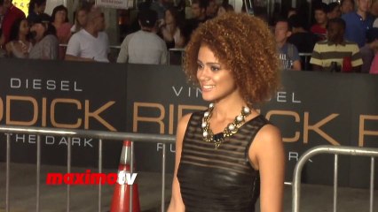 Nathalie Emmanuel - RIDDICK Rule The Dark Los Angeles Premiere