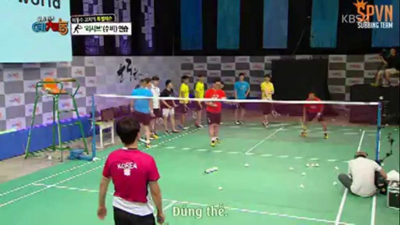 [SPVN's Subteam] [Vietsub] Our neighborhood 's master of variety and sport Ep 14 part 4/4 (Badminton)