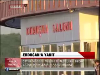 ORG  ÇETİN DOĞAN'DAN ERDOĞAN'A YANIT