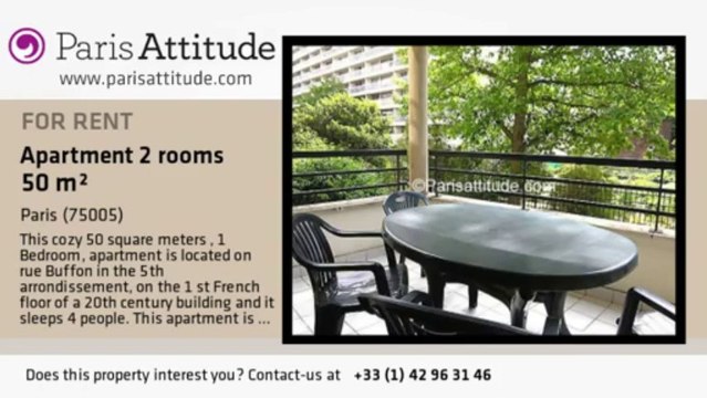 1 Bedroom Apartment for rent - Jardin des Plantes, Paris - Ref. 7442