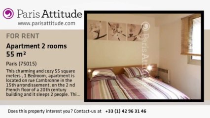 1 Bedroom Apartment for rent - Pasteur, Paris - Ref. 7859