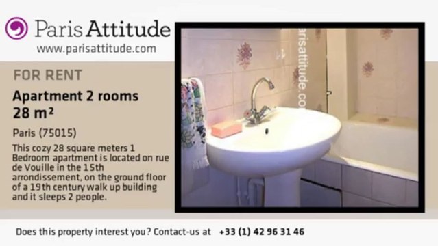 1 Bedroom Apartment for rent - Plaisance/Pernety, Paris - Ref. 3224