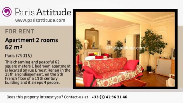 1 Bedroom Apartment for rent - Pasteur, Paris - Ref. 1261