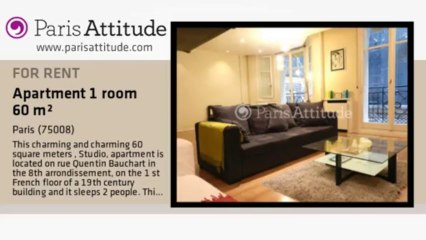 Studio Apartment for rent - Alma Marceau, Paris - Ref. 838