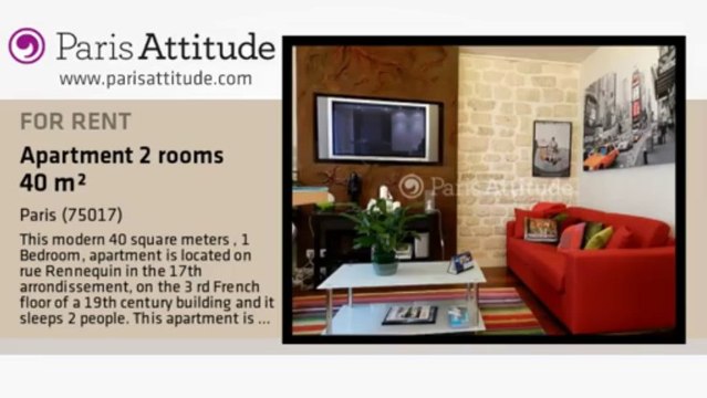 1 Bedroom Apartment for rent - Pereire, Paris - Ref. 837