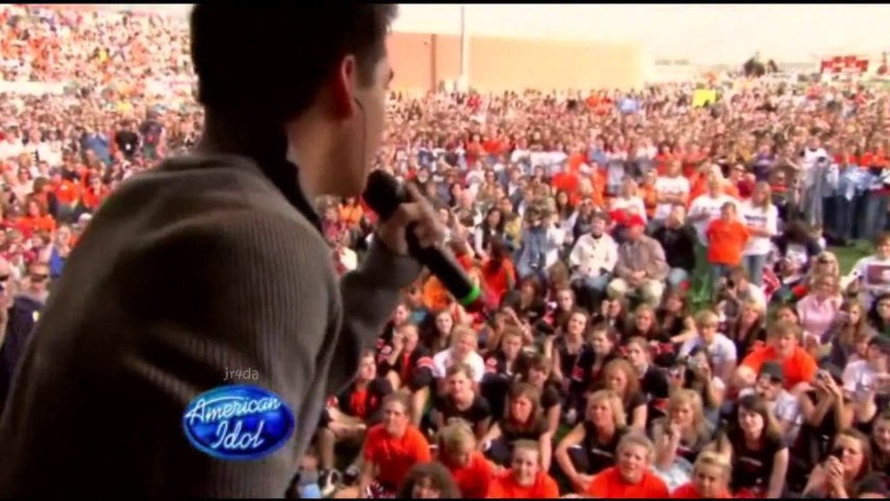 01-16 David Archuleta @ Top 3 Results Wk feat UT Homecoming & David's Journey