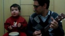 Adorable 2-Year-Old Sings 