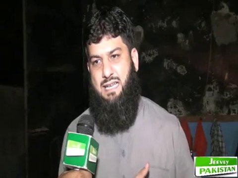 Mr. Baber Sohail Butt of Pakistan Peoples Party talking with Jeevey Pakistan at Tamseel Theatre.