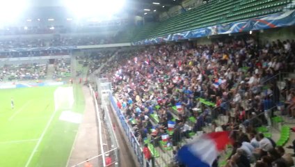 France-Kazakhstan : le match vu des tribunes (photos+vidéo)