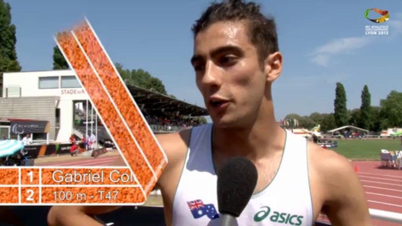 Gabriel Cole - 100m hommes - T46