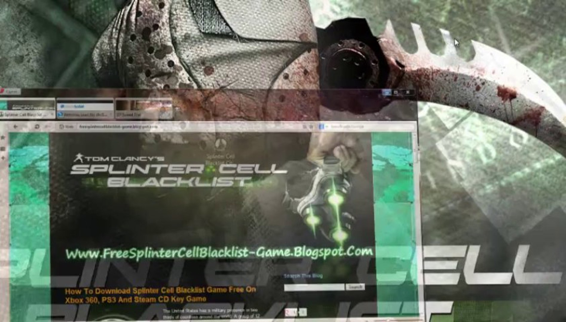 How To Unlock Install Splinter Cell Blacklist Free Xbox 360 Ps3 Video Dailymotion