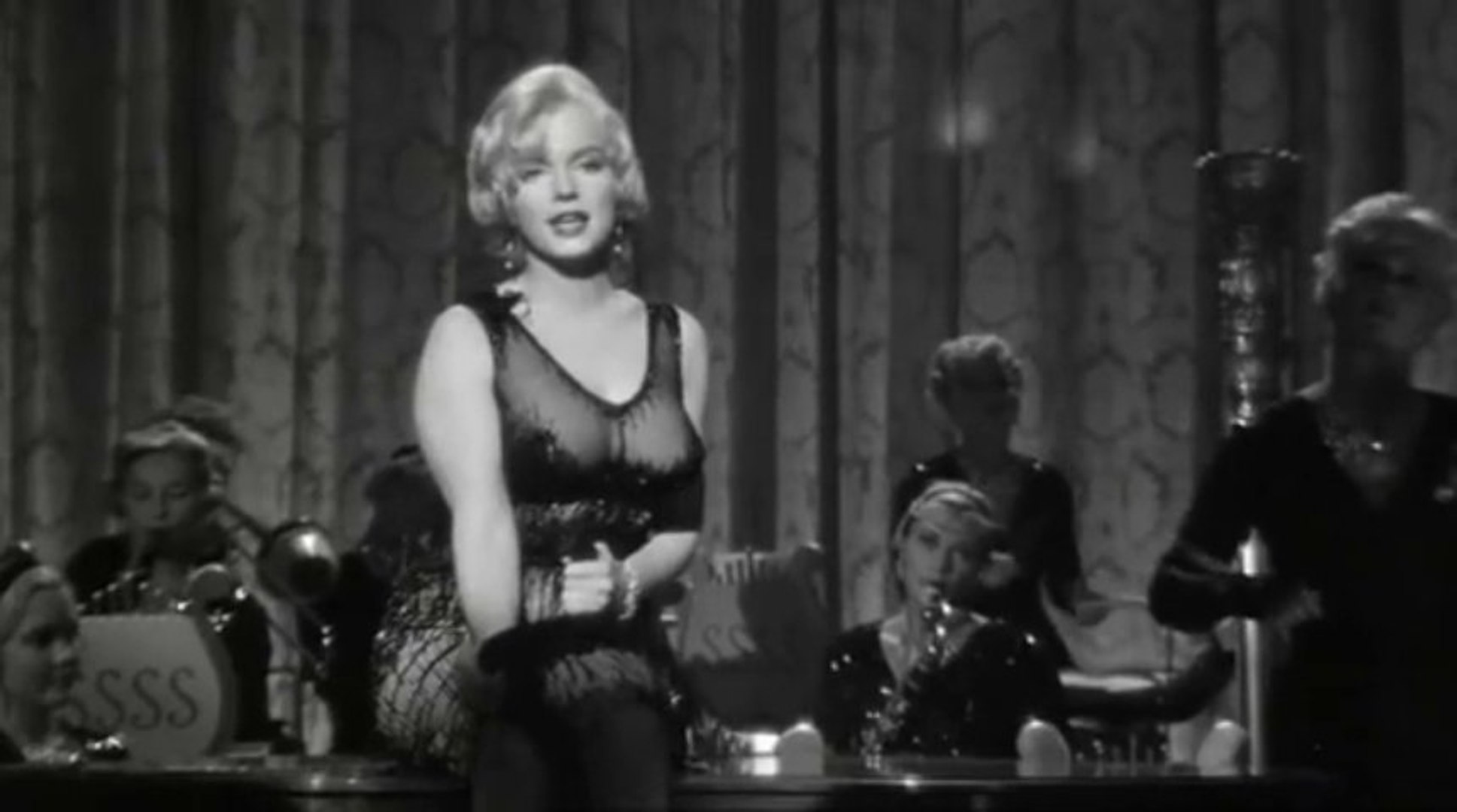 Marilyn Monroe as Sugar Kane Kowalczyk-Some Like It Hot(29-3-1959)I'm  Through with Love - video Dailymotion