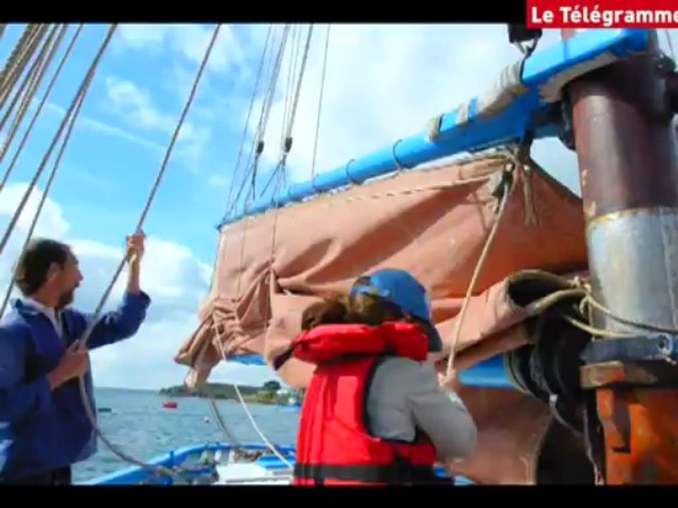Rade de Brest. Embarquement à bord du Dalh Mad