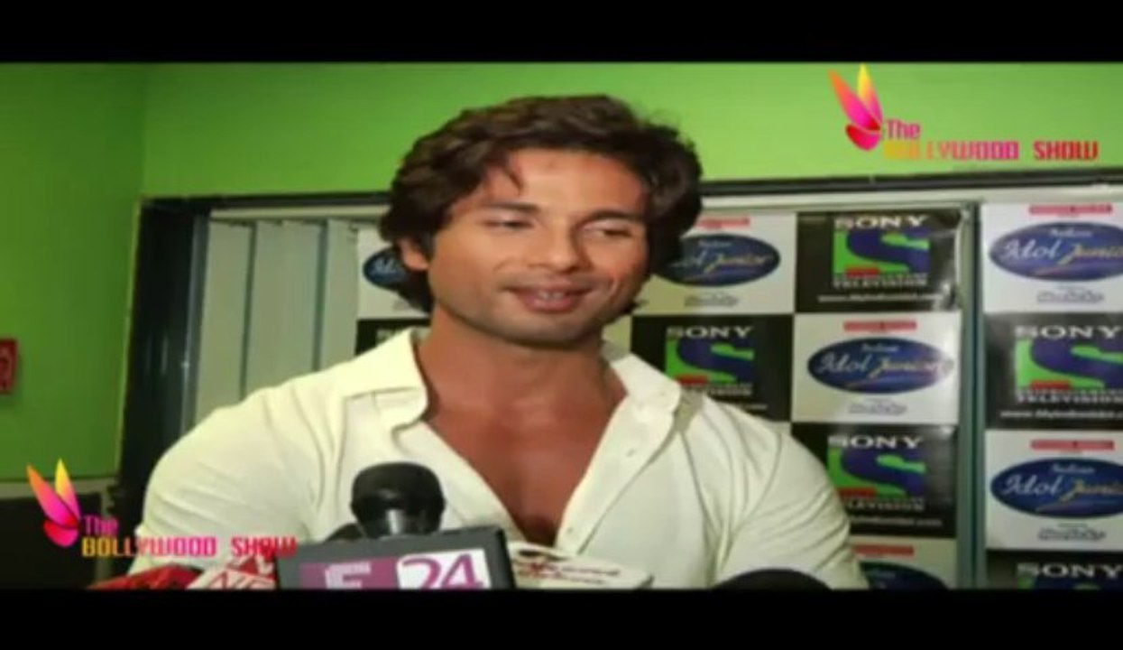 Sahid Kapoor At Grand Finale Of Indian Idol Junior