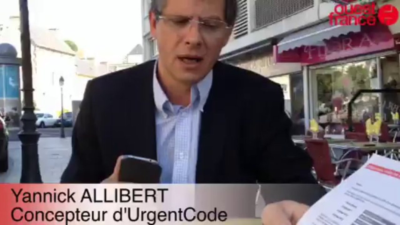 Un code QR personnalisé en cas de souci - Un code QR personnalisé en cas de souci à Caen