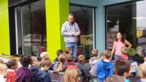 Ecole bloquée Condé sur Vire 060913