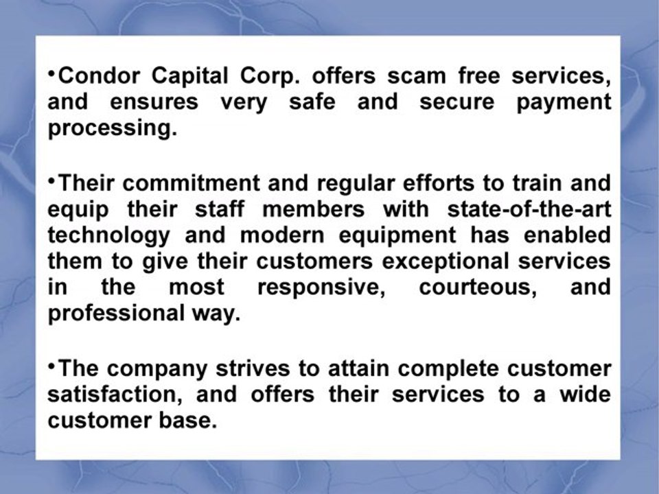Condor Capital Corp