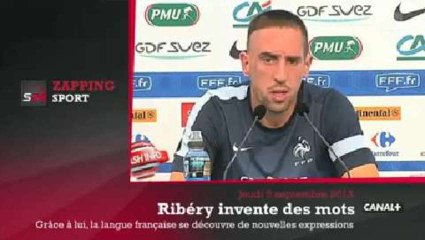Zap'Sport: Quand Ribéry invente un nouveau mot