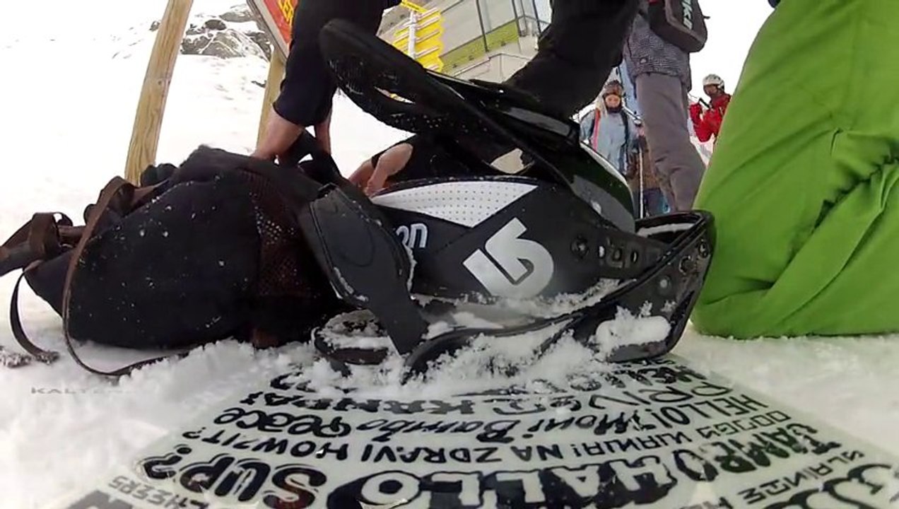 GoProHero2: Snowboarding/Skiing Zillertal, Austria