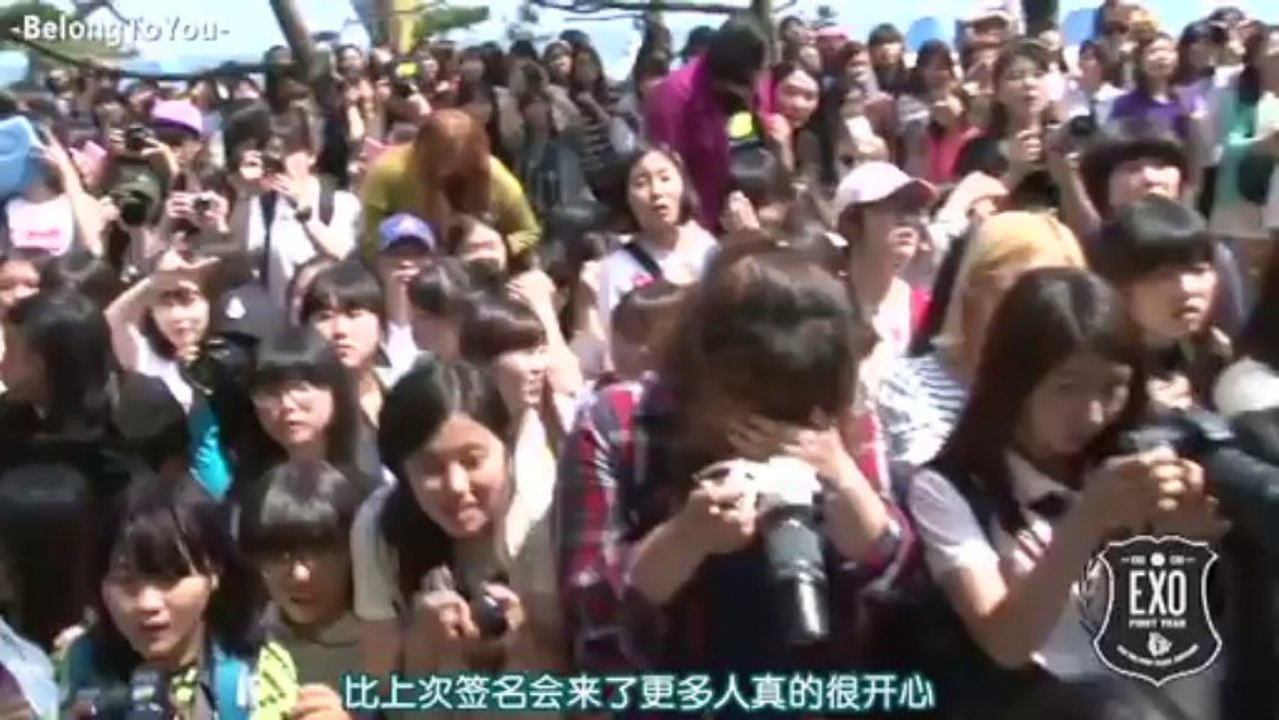 【BTU出品】EXO Autograph Party for Fans in Busan 720P中字