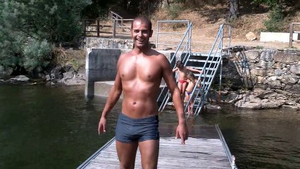 Praia Fluvial na Galícia