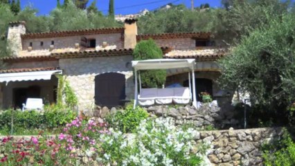 Maison provençale à Vendre à Cabris - Vue mer panoramique - Piscine - 150m² sur terrain 2160m²