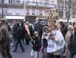 Manifestation anti-grève à Paris