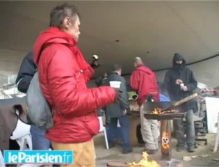 Jacques Deroo installe le village du désespoir"