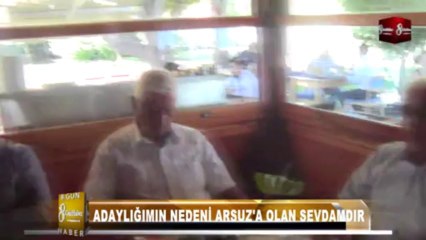 AZİZ YAZAR ADAY ADAYLIĞINI AÇIKLADI 8.GÜN HABER