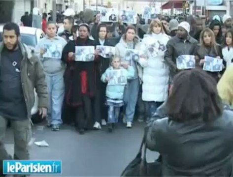 Les habitants de Villiers-le-Bel ont manifesté leur tristesse