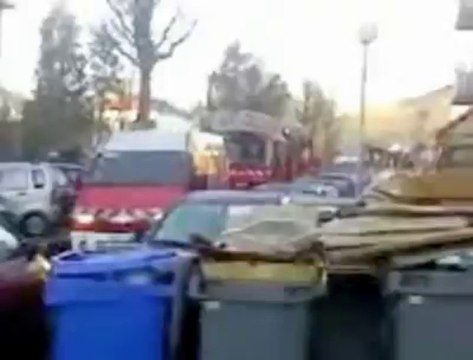 Video: les décombres de l'immeuble