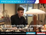 Présidentielle 2007 - Les coulisses du 6 avril au Parisien