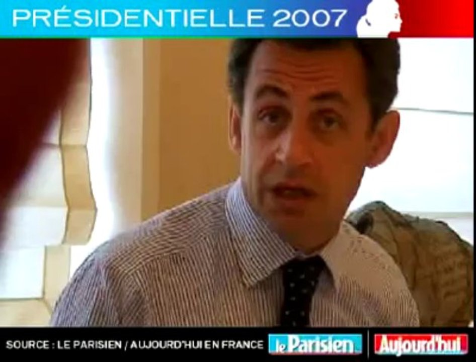 Présidentielle 2007 - Sarkozy face aux lecteurs du Parisien : Police et jeunes, comment les réconciler ?