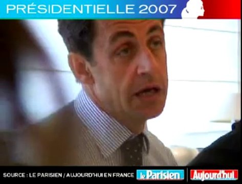 Présidentielle 2007 - Sarkozy face aux lecteurs du Parisien : Quelle saveur a le soutien d'un homme , en l'occurrence Jacques Chirac, quand on l'a trahi ?