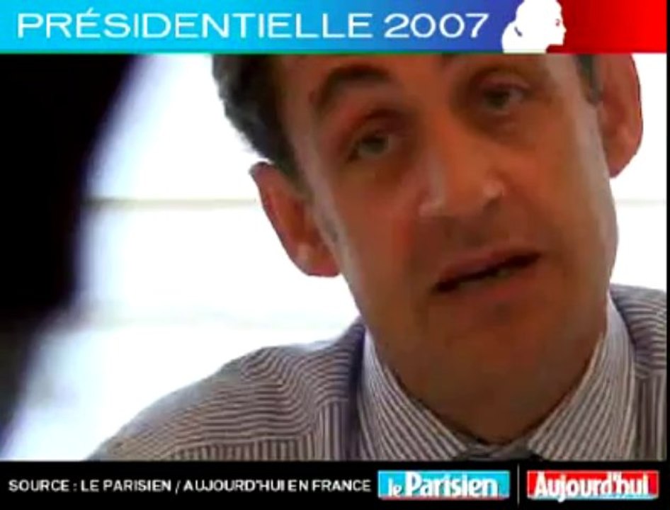 Présidentielle 2007 - Sarkozy face aux lecteurs du Parisien : Pourquoi ne voit-on plus Cécilia ?
