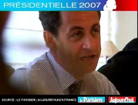Présidentielle 2007 - Sarkozy face aux lecteurs du Parisien : Si vous êtes élus, que ferez-vous à l'issue du mandat ?