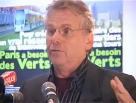 Cohn-Bendit, invité vedette des Verts à Paris