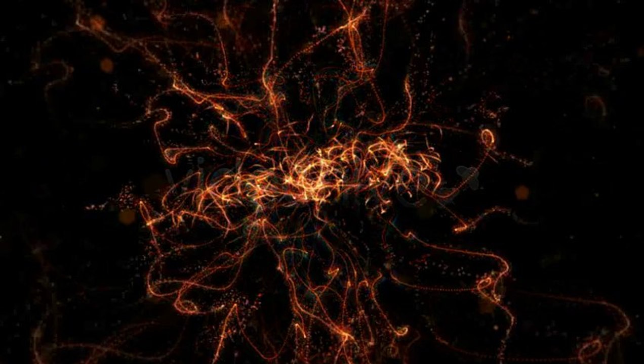 Flow Particles - Firelines - After Effects Template