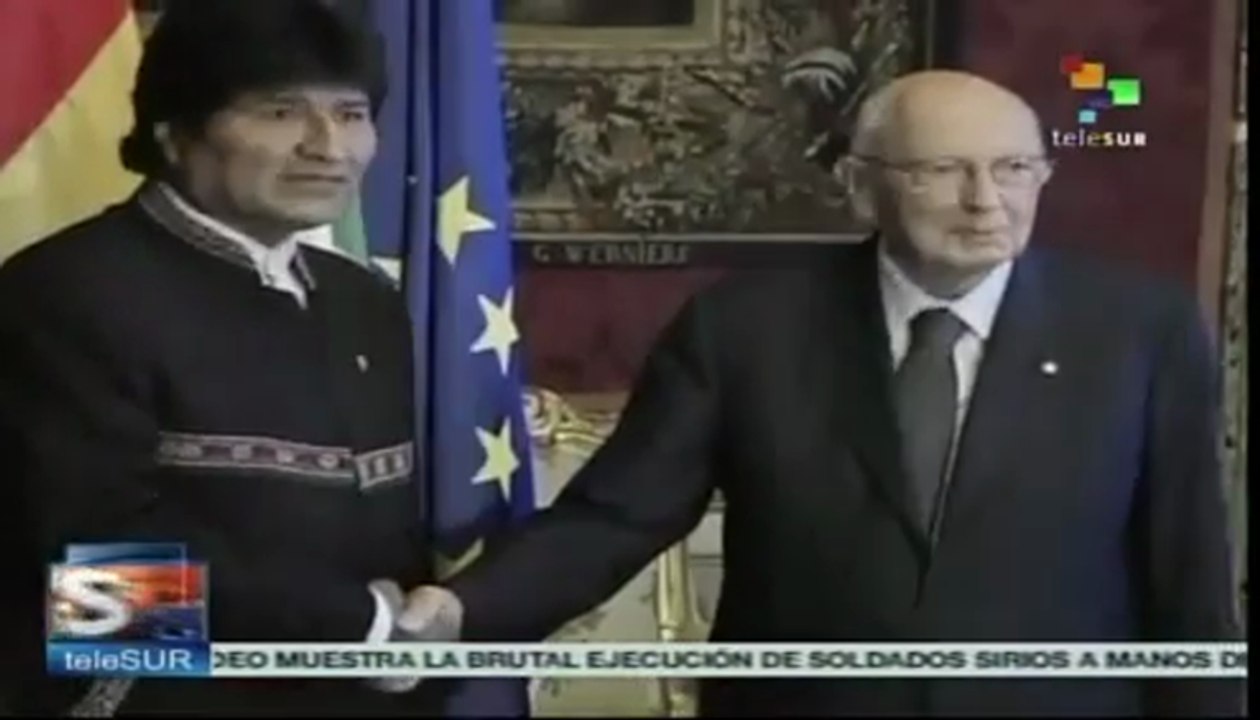 Presidente Evo Morales se reúne este viernes con el Papa Francisco