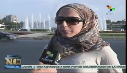 Sirios planean formar escudos humanos para defender a su patria